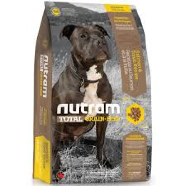 Nutram T-25 Nutram Total Grain-Free®  Trout and Salmon Meal Recipe Dog Food (Big Bite) 無穀三文魚配方(大粒) 11.4kg